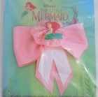 Vintage Applause Disney s The Little Mermaid Pink Hair Bow Barrette Sealed