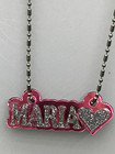 Personalized Name Necklace Any Name Plate With Heart - A Gorgeous Great Gift