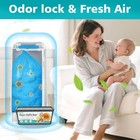 Diaper Pail Refill Bags Compatible With Genie Easy Roll Signature Blue 