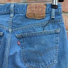 Vintage 80s Levis 501 Blue Button Fly Denim Made In Usa Jeans Actual 29x30