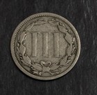 1874 Three Cent Nickel Vg  Lot 3497