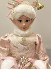 Pixie Elf Doll Shelf Sitter Pink Fairy 24    Martha Cynthia Rachel Christmas Pose