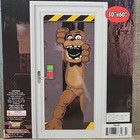 Five Nights At Freddy s Door Cover - 30x60 Inch Plastic Halloween Wall Decor