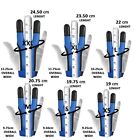 Archery Shooting 3 Fingers Glove 100  Leather Right Hand Green Blue Red