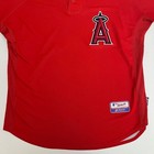 Los Angeles Angels Mlb Baseball Majestic Batting Practice Jersey  Anaheim V0