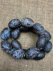2pcs Large Rare Tibetan Old Natural Agate Dzi Beads Prayer Bracelets    