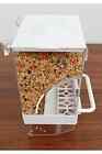 Smart Bird Feeder No Mess Clear Acrylic Auto Seed Feeder Parakeet Clean Cage