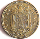 1947  52  Spain Peseta - High Grade value Coin - Free Ship - Bin  704