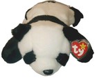 Ty Large Plush Beanie Buddy - Peking The Panda Bear 14  Mwmts Stuffed Animal Toy