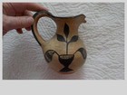 Antique Santo Domingo Pottery Pitcher 5 25  Chip