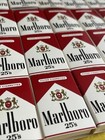           1  Vintage Marlboro Mini Cigarette Pack Box Stick Matches         
