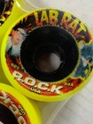 Rare Nos Hyper Made Rock Lab Rat 62mm Speed Roller Skating Wheels Poly Bd Yellow