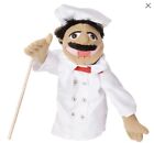 Melissa   Doug Chef Puppet Al Dente With Detachable Wooden Rod Pretend Play Nwt