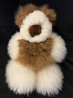 Baby Alpaca Fur Teddy Bear Stuffed Animal Toy Peru Plush 15  Ret  785