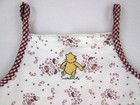 Vintage Y2k Disney Store Winnie The Pooh Girls Tank Top 4 5 White Red Floral New