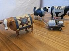  read  Primitive Cow   Sheep Pulling A Cart Apples Figures Teresa Kogut 