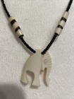 African Beaded Elephant Necklace  Kenyan  Tribal  Boho  Handmade  Unisex