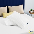 Serta Won t Go Flat Down Alternative Bed Pillows 2 Pack Standard queen White