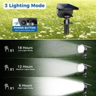 12 Pack Solar Lights Outdoor  Solar Spotlights Outdoor Waterproof 3 Modes  2-   
