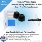 Comply Truegrip   Premium Memory Foam Replacement Earbud Tips For Sony True W