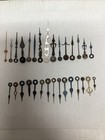 Lot Of 30 Small Vtg Antique Asst Clock Hands ornate parts repair steampunk nos