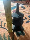 Vintage Cast Iron Pot Belly Stove Complete W  Cover Pat Pending 7  Salesman Smpl