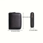 Blocking Card Holder Wallet Zipper Coin Pocket Slim Credit Card Case