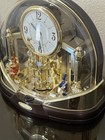 Seiko Melodies In Motion Mantle Clock Swarovski Crystals 12 Classical Songs Rare