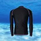 Mens Rash Guard Sun Protection Long Sleeve Diving Wetsuit Surfing Swim Shirt 471