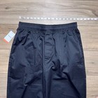 Happy Chef Mens Pull On Culinary Pants Size Large Black