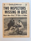 Ny Yankees Vs  Phillies 1950 World Series Ny Daily Mirror Newspaper  game 3 
