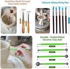 36 Pcs Clay Tool  Clay Sculpting Tools Kit  Pottery Tools Can Be Used For Stippl
