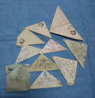 1943-1944 Letters From The Front 10 Pieces Of Original