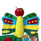 Constructive Playthings The Very Hungry Caterpillar Butterfly Felt Board Prop