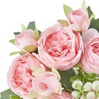Peonies Artificial Flowers  Small Silk Flowers For Home Decor Indoor Fake Bouque