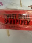 Vintage Kmart Twist Drill Sharpener Nos Original Package Code 5-35-11 Made Usa
