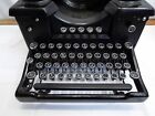 Royal Model 10 Sx Manual Typewriter Beveled Glass Side Panel Standard Desktop
