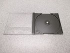 30 Single Clear Cd dvd Jewel Cases With Black Tray Standard Size Holds 1 Disc