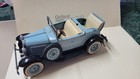 Hubley Toys Cast Iron 854 - 5k Baby Blue Roadster Toy Car Vintage Lancaster Pa
