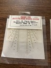 Lot Of 4  Multi Color  Stubs  Iron-on Hot-fix Transfer Applique  Diff Design
