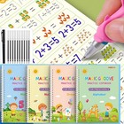 16pcs Grooved Magic Practice Copybook Set Boys Girls Handwriting Book Practice