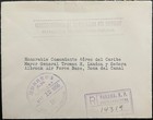 1956 Canal Zone Destination W Amf Balboa Cancel  Panama Reg 1956 Embassy Of Ur d