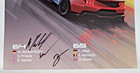 2025 12 Hours Of Sebring Signed  64 Ford Performance Mustang Gt3 Poster 18 x12 