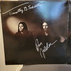 Eagles Signed Lp The Long Run Gatefold  5 Members   Original  Vintage  Great Gif
