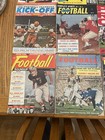 Collection Of 12 Vintage American Football Magazines And Yearbooks  Early 1960 s