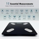 Smart Body Weight Scale     Bluetooth Digital Bmi  Fat  Muscle Monitor  App Sync