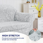 Chair Slipcovers 2 Piece Stretch Armchair Slipcover Sofa Cover Couch Cover Washa