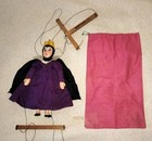 Madam Alexander Vintage Snow Whites Stepmother Marionette W bag 1930s Free Ship 