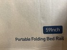 59 Inch Extra Long Toddler Bed Rail Guard For Kids Adjustable Gray Xl