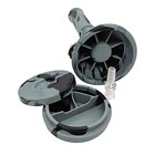 12  Eyce Silicone Waterpipe Beaker Bong Gray Black